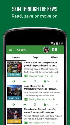 Football Transfers android App screenshot 3