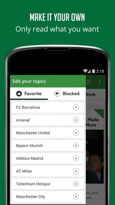 Football Transfers android App screenshot 4